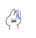 耳がくっついてるうさぎ（個別スタンプ：38）