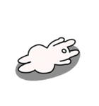 耳がくっついてるうさぎ（個別スタンプ：40）