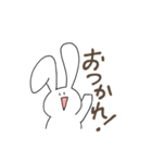 シュールなうさぎさんスタンプ2（個別スタンプ：5）