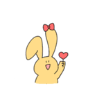 シュールなうさぎさんスタンプ2（個別スタンプ：34）