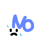 元気になる落書き文字（English）（個別スタンプ：2）