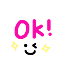 元気になる落書き文字（English）（個別スタンプ：6）