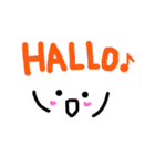 元気になる落書き文字（English）（個別スタンプ：8）