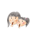 リエちとエミち。（個別スタンプ：8）
