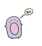 むらさきおばけちゃん（個別スタンプ：6）