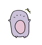 むらさきおばけちゃん（個別スタンプ：8）