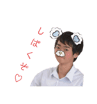 ٩( ᐛ )﻿وうへぇの愉快な仲間たち（個別スタンプ：4）