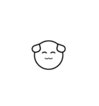 ステッカー(笑顔)（個別スタンプ：34）
