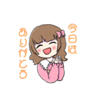 推し活をする量産型ちゃん（個別スタンプ：24）