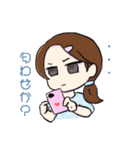 推し活をする量産型ちゃん（個別スタンプ：33）