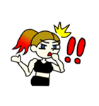 毎日フィトネス＆ジャンプ（個別スタンプ：17）