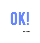 BAD TRENDY（個別スタンプ：5）