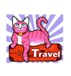 猫博物館 - Let's Travel Together (En)（個別スタンプ：14）