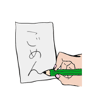 シンプルな手書き風のメッセージスタンプ（個別スタンプ：14）