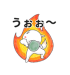 狛犬＆狛獅子と過ごす昔懐かしい日本の夏（個別スタンプ：25）