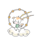狛犬＆狛獅子と過ごす昔懐かしい日本の夏（個別スタンプ：28）