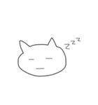 いびつなネコ（個別スタンプ：10）