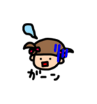 かわいい女の子だよ（個別スタンプ：3）