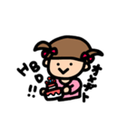 かわいい女の子だよ（個別スタンプ：7）