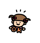 かわいい女の子だよ（個別スタンプ：12）