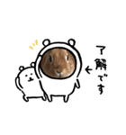うさぎのモカちゃんスタンプpart5（個別スタンプ：15）
