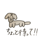 ザ・犬。（個別スタンプ：34）