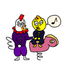 とり番長と弟子のぴぃ助（個別スタンプ：34）