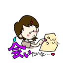 めめ(女の子)からのメッセージ（個別スタンプ：3）