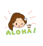 Hula Girl mochi 3（個別スタンプ：1）