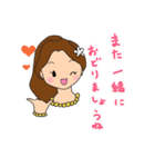 Hula Girl mochi 3（個別スタンプ：39）