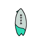 サーフボード 〈men's〉（個別スタンプ：5）