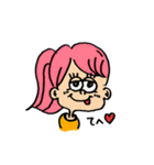 カラフルで可愛いね♥（個別スタンプ：9）