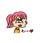 カラフルで可愛いね♥（個別スタンプ：17）