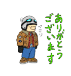 バイクの日常(ミニバイク)（個別スタンプ：4）