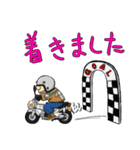 バイクの日常(ミニバイク)（個別スタンプ：7）