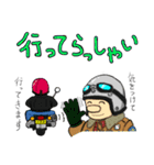 バイクの日常(ミニバイク)（個別スタンプ：13）