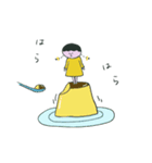 きいろなおさげさん（個別スタンプ：11）