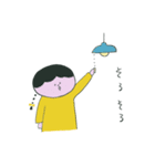 きいろなおさげさん（個別スタンプ：16）