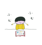 きいろなおさげさん（個別スタンプ：29）