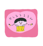 きいろなおさげさん（個別スタンプ：39）