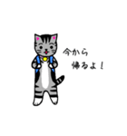 スケートするねこ（個別スタンプ：12）