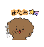 愛犬ぷりんちゃん3（個別スタンプ：3）