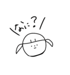 吹き出しで叫ぶ女の子（個別スタンプ：9）