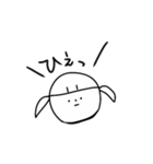 吹き出しで叫ぶ女の子（個別スタンプ：11）