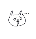 お絵かきちょっとおバカなねこ（個別スタンプ：40）