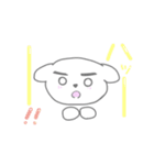 近所のしろいわんちゃん（個別スタンプ：15）