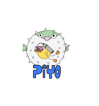 ひよこダイビング（個別スタンプ：16）