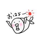 さかなみたいなやつ（個別スタンプ：1）