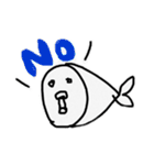 さかなみたいなやつ（個別スタンプ：4）