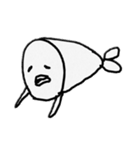 さかなみたいなやつ（個別スタンプ：10）
